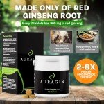 Korean Red Ginseng Auragin 90 Capsules