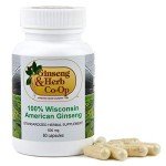 Pure Wisconsin American Ginseng Capsules - 500mg