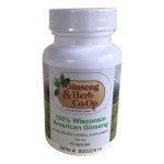 Pure Wisconsin American Ginseng Capsules - 500mg
