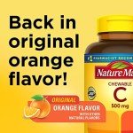 Nature Made Chewable Vitamin C 500 mg, 150 Tablets