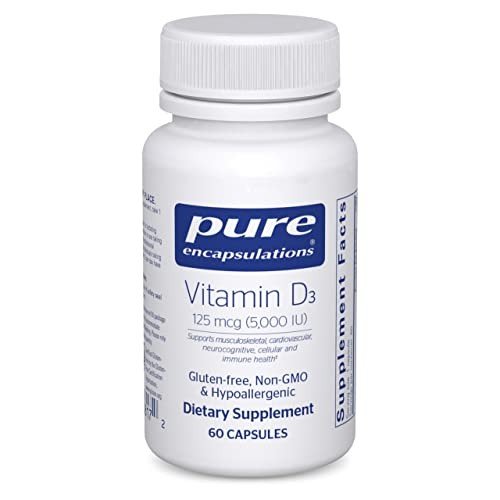 Vitamin D3 125 mcg Supplement for Overall Health