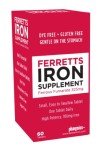 High Potency Ferrets Iron Supplement Tablets - 60 ct