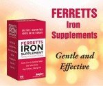High Potency Ferrets Iron Supplement Tablets - 60 ct