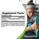 Nature's Plus Vitamin A Tablets for Skin & Eyes