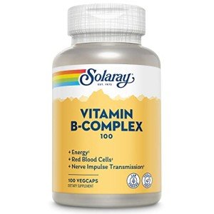 Solaray Super B Complex Vitamin Energy Support
