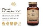 Solgar Vitamin B-Complex 100 - 250 Veggie Capsules