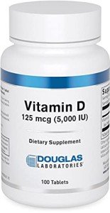 Douglas Laboratories Vitamin D3 Supplement - 100 Tablets
