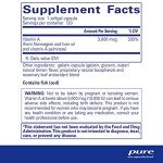 Pure Encapsulations Cod Liver Oil Vitamin A Softgels