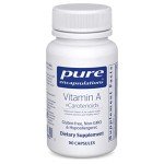 Pure Encapsulations Vitamin A with Carotenoids - 90 Capsules