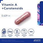 Pure Encapsulations Vitamin A with Carotenoids - 90 Capsules