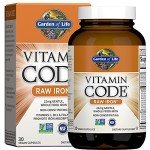 Garden of Life RAW Iron with Vitamin C & Probiotics