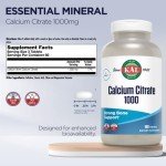 KAL Calcium Citrate 1000mg - Bone & Muscle Support