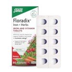 Floradix Iron Tablets – Natural Energy Support Supplement