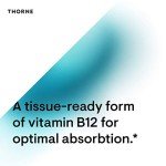 Thorne Vitamin B12 Methylcobalamin - 60 Capsules
