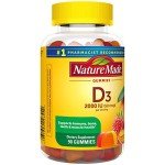 Vitamin D3 2000 IU Dietary Supplement for Bone Health