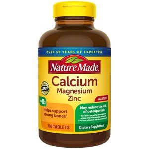 Calcium, Magnesium, Zinc & Vitamin D3 Tablets 300 Count