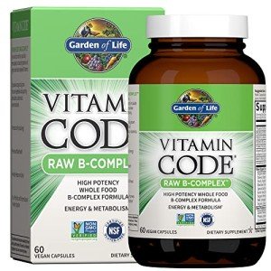 Garden of Life Vitamin Code Raw B-Complex, 60 Vcaps