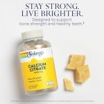 Solaray Calcium Citrate 1,000 mg VegCaps 120 Count