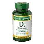 Nature's Bounty Vitamin D 1000 IU Softgels 250