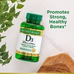 Nature's Bounty Vitamin D 1000 IU Softgels 250