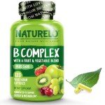 NATURELO Vegan Vitamin B Complex - 120 Capsules