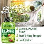 NATURELO Vegan Vitamin B Complex - 120 Capsules