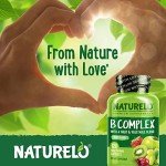 NATURELO Vegan Vitamin B Complex - 120 Capsules