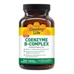 Country Life Coenzyme B-Complex Vitamin - 120 Count