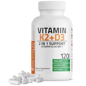 Vitamin K2 D3 Supplement for Bone & Heart Health