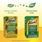 Alive! Calcium Max with Vitamin D3 & K2