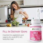 EZ Melts B12 Sublingual Vitamin, Sugar-Free, 3-Months