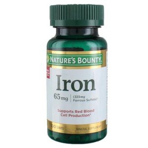 Nature's Bounty Iron 65 Mg, 100 Tablets