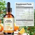 Vitamin B Complex Liquid for Energy & Metabolism