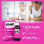 NovaFerrum Yummy Liquid Iron Drops for Kids