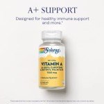 Solaray Vitamin A 25,000 IU - 60 VegCaps