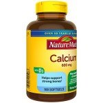 Nature Made Calcium 600 mg with Vitamin D Softgels