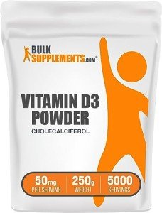 Vitamin D3 Powder - 5000 IU, Gluten Free