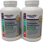 Equate One Daily Multivitamin for Adults 50+