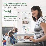 PlantFusion Vegan Iron with Folate & B12, 90 Caps