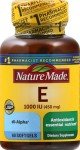 Nature Made Vitamin E 450 mg Softgels, 60 Count