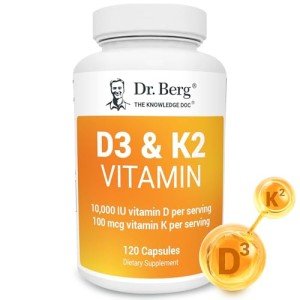 Dr. Berg's D3 & K2 Vitamin Supplement