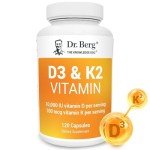 Dr. Berg's D3 & K2 Vitamin Supplement