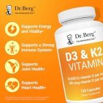 Dr. Berg's D3 & K2 Vitamin Supplement