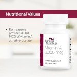 Bariatric Advantage Vitamin A 3,000 mcg Mini Capsules