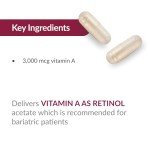 Bariatric Advantage Vitamin A 3,000 mcg Mini Capsules
