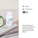 Thorne Iron Bisglycinate - 25mg for Better Absorption