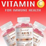 Vegan Vitamin B Complex Gummies for Energy & Immunity