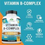NaturaLife Vitamin B Complex with Vitamin C 100 Veggie Caps