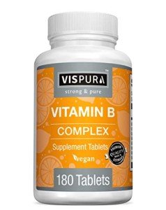 VISPURA Vegan B-Complex Vitamins for Energy & Immunity