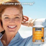 VISPURA Vegan B-Complex Vitamins for Energy & Immunity